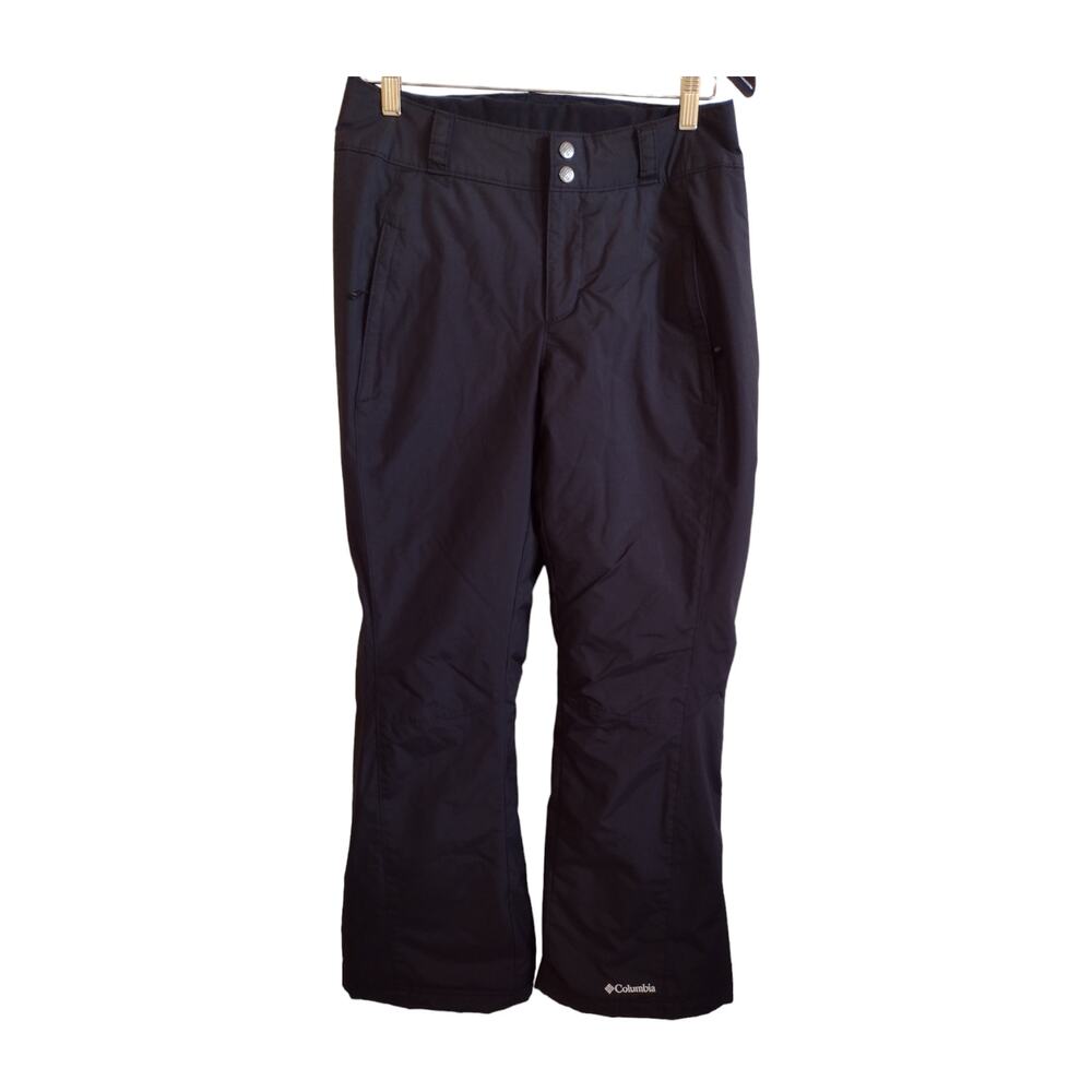 Columbia Women's Black Snow Pants Ski Pants Size S Winter